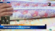 Posible devaluación luego de las elecciones