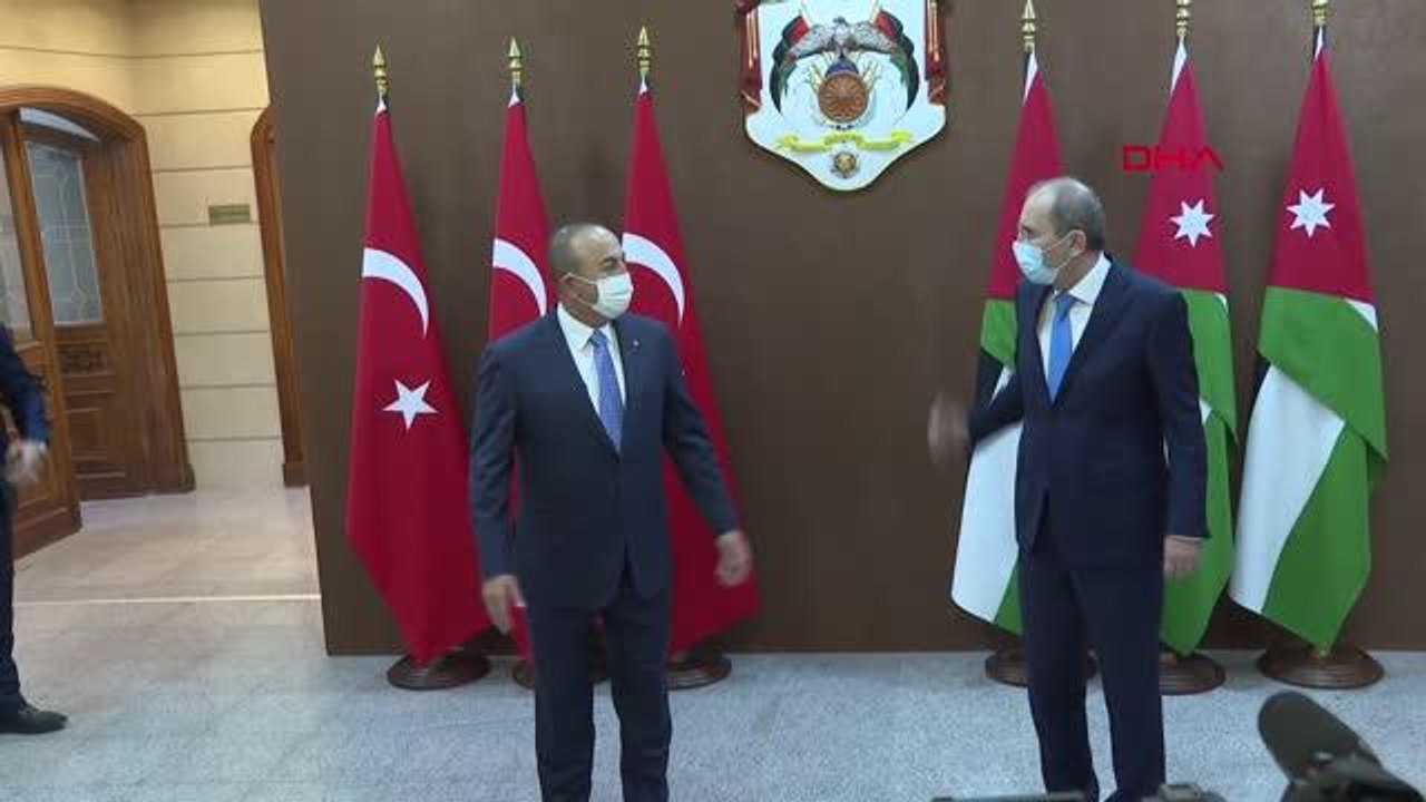 Son dakika haberleri | Bakan Çavuşoğlu, Ürdün Başbakan Yardımcısı Dışişleri Bakanı Safadi ile görüştü