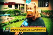 Madres de familia se organizan para defenderse de la delincuencia en Comas