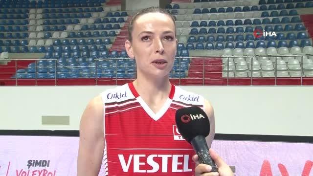 (Özel haber) Eda Erdem Dündar: İyi bir olimpiyat geçirdik sadece sonunu iyi bitiremedik - A Milli Kadın Voleybol Takımı Kaptanı Eda Erdem Dündar: -...