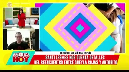 Melissa Paredes llora en vivo al ver a Antoñito abrazando a Sheyla Rojas: “madre es madre”