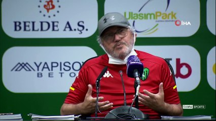 Kocaelispor-Ümraniyespor maçının ardından