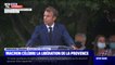 Emmanuel Macron: "Le virus nous a rappelé que ce qui nous paraissait être un acquis, une vie normale, pouvait être remis en cause du jour au lendemain"