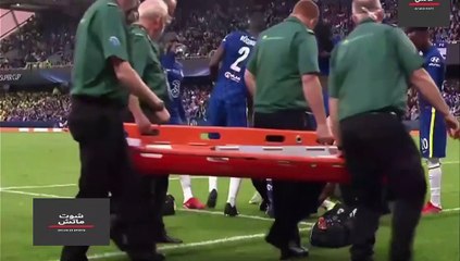 اصابة حكيم زياش بعدماسجل هدف عالمي   hakim ziyech super goal