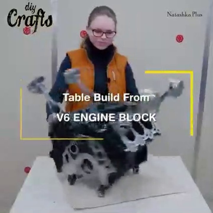 table build from engine block in easy way home Ideas That Will Upgrade Your Home  engine table lift