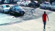 Vídeo mostra furto de motocicleta na Rua Visconde de Guarapuava, no Cento