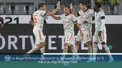 Supercoupe d'Allemagne - Le Bayern domine Dortmund