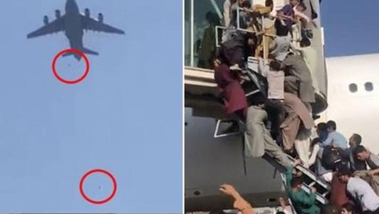 Uçaklardan düşen Afganlarla ilgili tüyler ürperten rapor! İniş takımında ceset parçaları bulundu