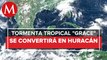 Grace' se intensificará a huracán tras entrar al Golfo de México, prevé Conagua