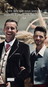 Mathieu et Alexandre ne sont pas habitués à être séparés.