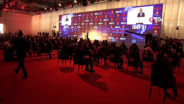 IDEF açılışında konuşan Savunma Sanayi Başkanı Prof. Dr. Demir:“Bugün geldiğimiz noktada proje hacmi 60 milyar doları bulan yaklaşık 750 proje üzerinde çalışmaktayız”