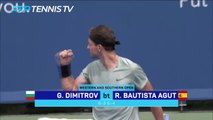 Dimitrov puts in dominant display over Bautista Agut