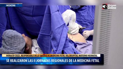 Se realizaron las II Jornadas Regionales de la Medicina Fetal