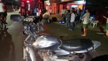 Acidente entre carro e moto na Rua Leonardo da Vinci deixa homem ferido