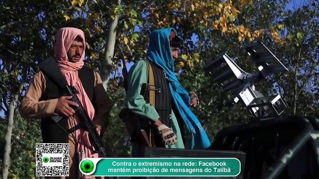 Contra o extremismo na rede Facebook mantém proibição de mensagens do Talibã