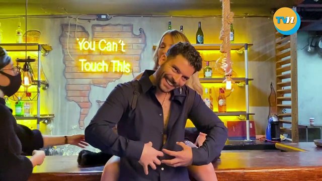 Backstage sesión de fotos con Adrian Di Monte y Sandra Itzel TVNotas ED 1281