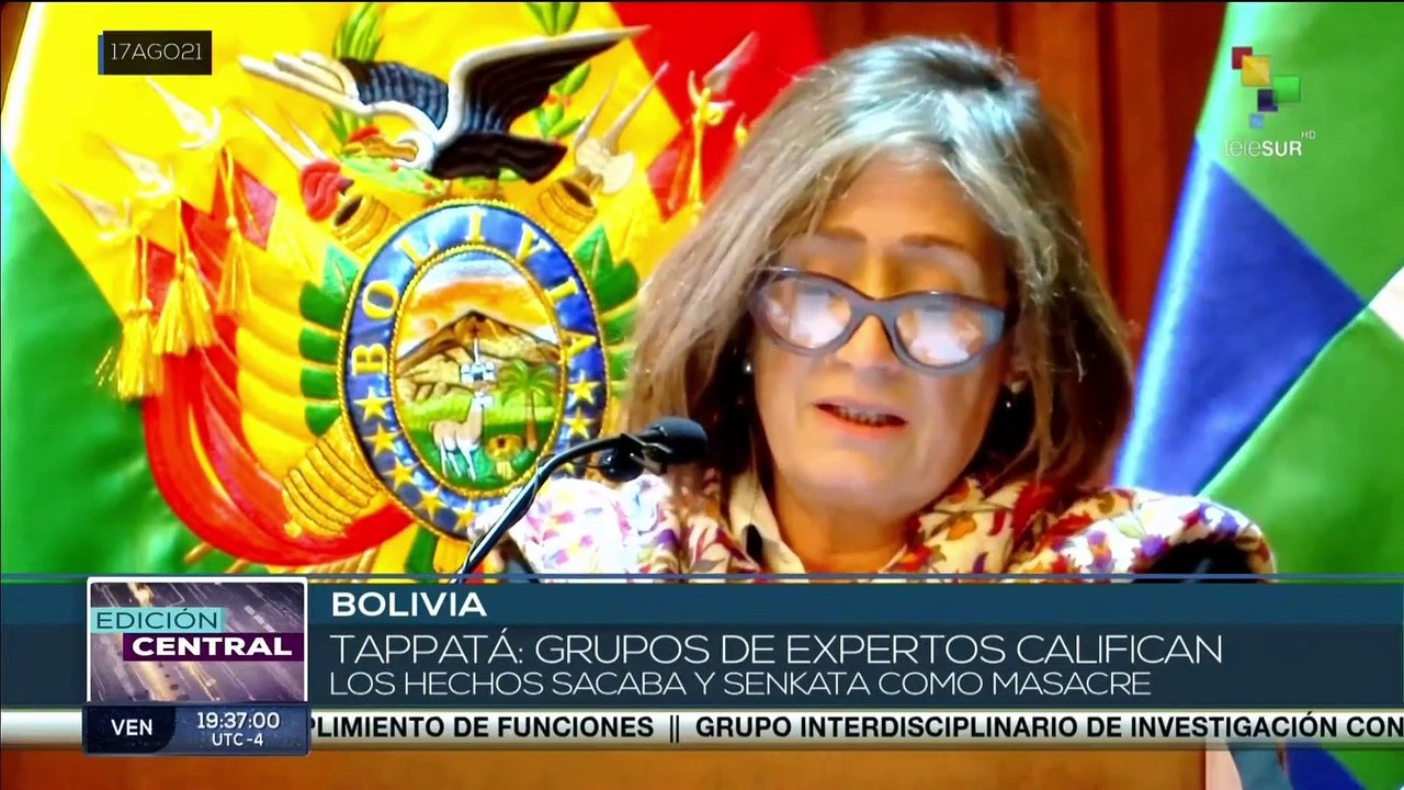 Bolivia: Grupo de expertos internacionales realizan informe sobre violaciones de DD.HH. durante golpe de Estado
