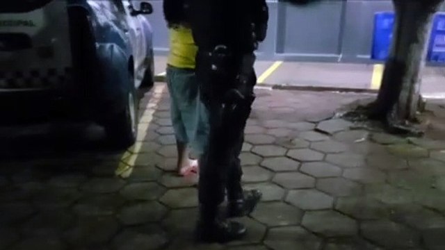 Violência doméstica: Homem é detido pela GM no Bairro Sanga Funda, acusado de agredir a esposa