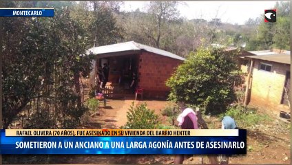 En un salvaje ritual, sometieron a un anciano a una larga agonía antes de asesinarlo