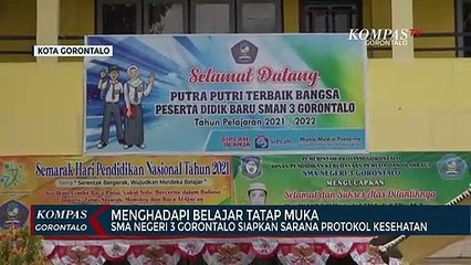 Menghadapi Belajar Tatap Muka, SMA Negeri 3 Gorontalo Siapkan Sarana Protokol Kesehatan