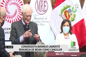 Guillermo Bermejo lamentó renuncia de Héctor Béjar y la calificó de "injusta"