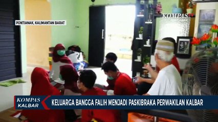 Keluarga Bangga Falih Pangestu Menjadi Paskibraka Wakili Kalbar