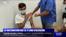 Covid-19: la vaccination des 12-17 ans s'accélère