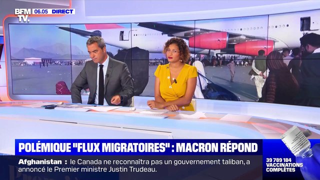 Afghanistan - Regardez Emmanuel Macron très agacé hier soir après la polémique concernant ses propos sur les flux migratoires : Que tous ceux qui passent leur journée à commenter passent 11 minutes de leur temps à écouter ce que j'ai dit