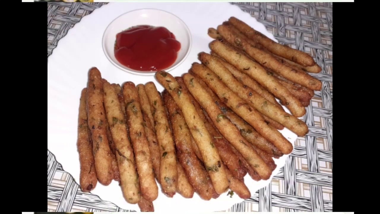 Aloo & sujii K mazeedar frise_ semolina and potato crispy fingers_