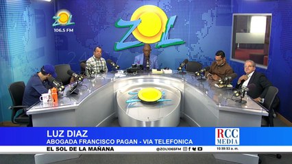 Abogada de Francisco Pagán, informa que su cliente se encuentra en una situación delicada de salud
