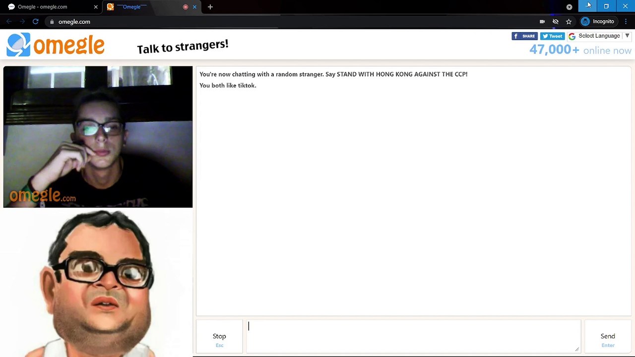 Picking up pretty girls on omegle is EASY  Indian Boy On Omegle  It's OB's Time