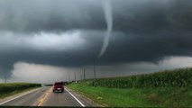 'MAGNIFICENT Drill-Bit Tornado Spotted Near Malta, Illinois'