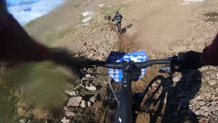 'MEGAVALANCHE Race 2021 - MTB Rider CRASHES HARD After Making it to Top 20'
