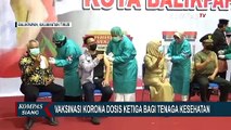 Lebih dari 300 Nakes di RSUD Kabupaten Indramayu Disuntik Vaksin Covid-19 Dosis Ketiga