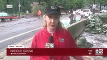 Residents cleaning up from massive flooding in Flagstaff
