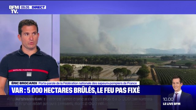 Incendies dans le Var: un appel à libérer les sapeurs-pompiers volontaires lancé