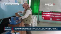 Relawan Kemanusiaan Siapkan Oksigen Gratis Bagi Warga