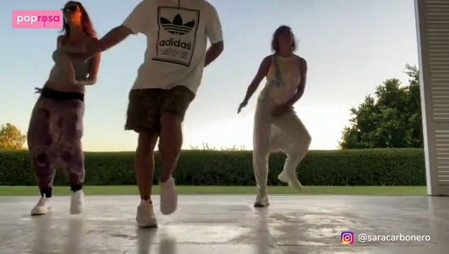 El sorprendente bailecito de Sara Carbonero con Raquel Perera (ex de Alejandro Sanz) y el cantante Junior Miguez