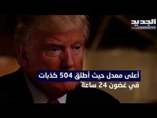 ٣٠ ألف كذبة أطلقها دونالد ترامب منذ توليه الرئاسة الأميركية ... واشنطن بوست توثقها !