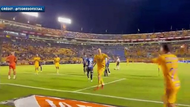 Florian Thauvin a marqué son premier but avec les Tigres !