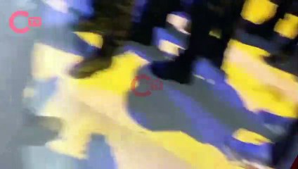 Bekçilerden gazetecilere sert müdahale!