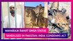 Maharaja Ranjit Singh Statue Vandalised In Pakistan, India Condemns Act