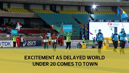 Excitement as delayed World Under 20 comes to town