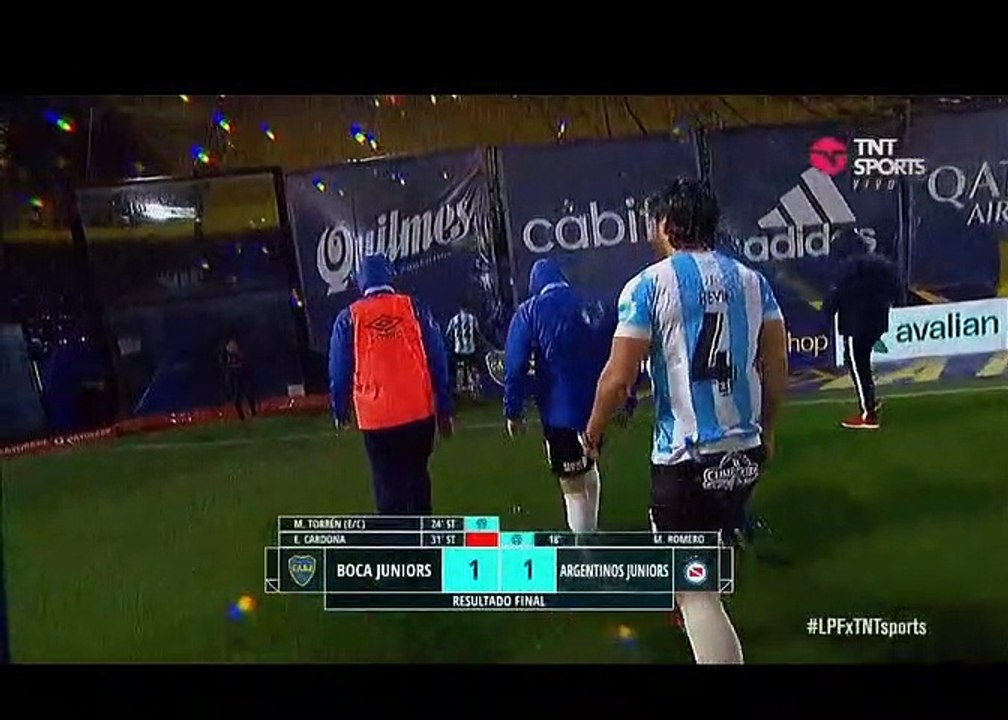 Torneo Liga Profesional de Futbol 2021: Boca 1 - 1 Argentinos Jrs (Primer Tiempo)