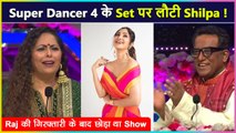 Shilpa Shetty Resumes Shoot Of Super Dancer 4 After 3 Weeks