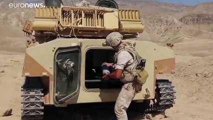 Russisch-tadschikisches Militärmanöver an der Grenze zu Afghanistan