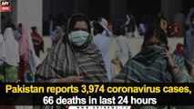 Pakistan reports 3,974 coronavirus cases,  66 deaths in last 24 hours