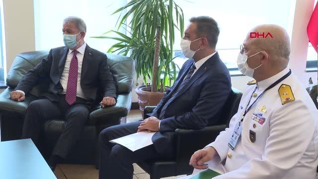 Son dakika haberleri: BAKAN AKAR, TOGO SAVUNMA BAKANI İLE GÖRÜŞTÜ