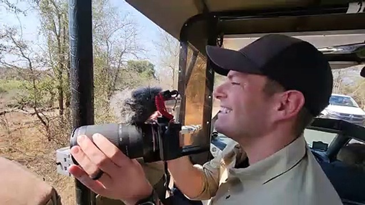 Lioness failed hunting attempt chasing Kudu l Kruger Park