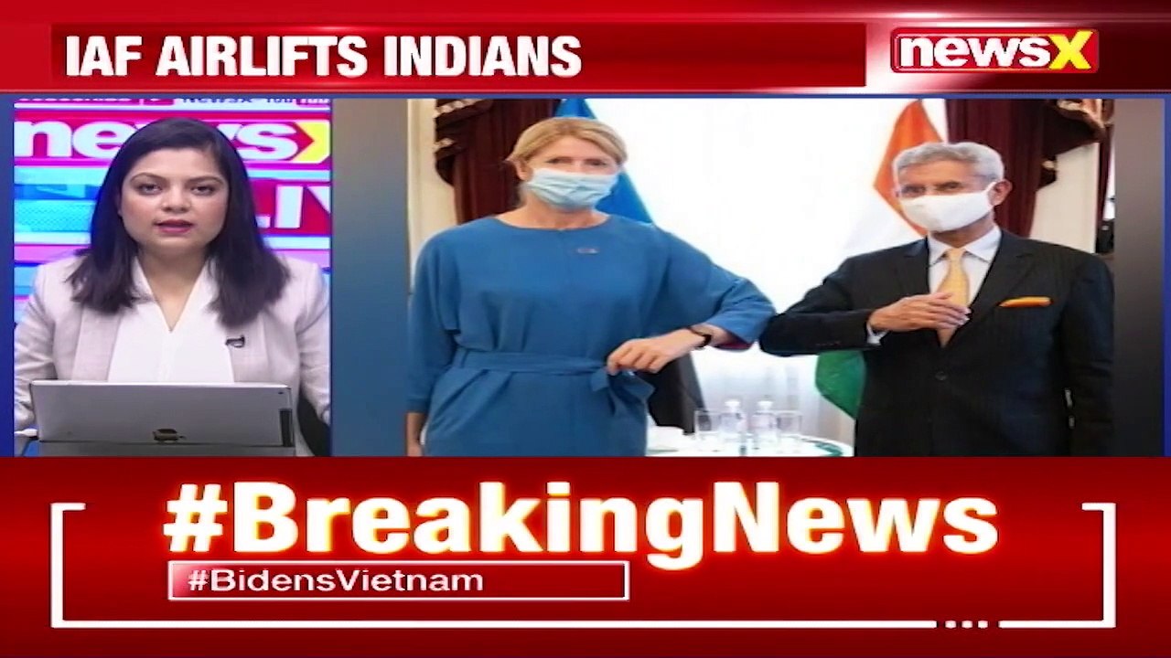 EAM Jaishankar Meets Estonia Counterpart Exchange Views On Taliban NewsX
